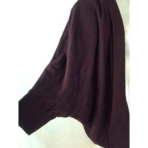 Ann Taylor Size L Wine Colored Cardigan - Picture 7 of 8